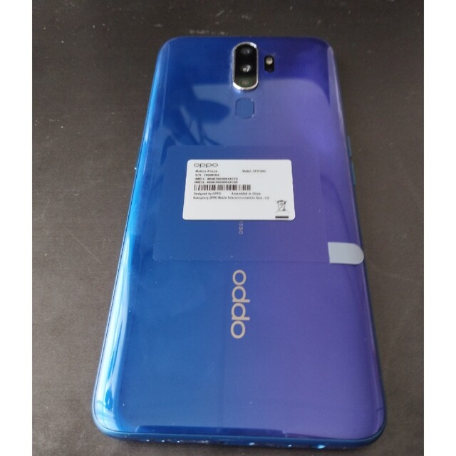 OPPO(オッポ)のOPPO CPH1943中古スマホ[楽天モバイル] スマホ/家電/カメラのスマートフォン/携帯電話(スマートフォン本体)の商品写真