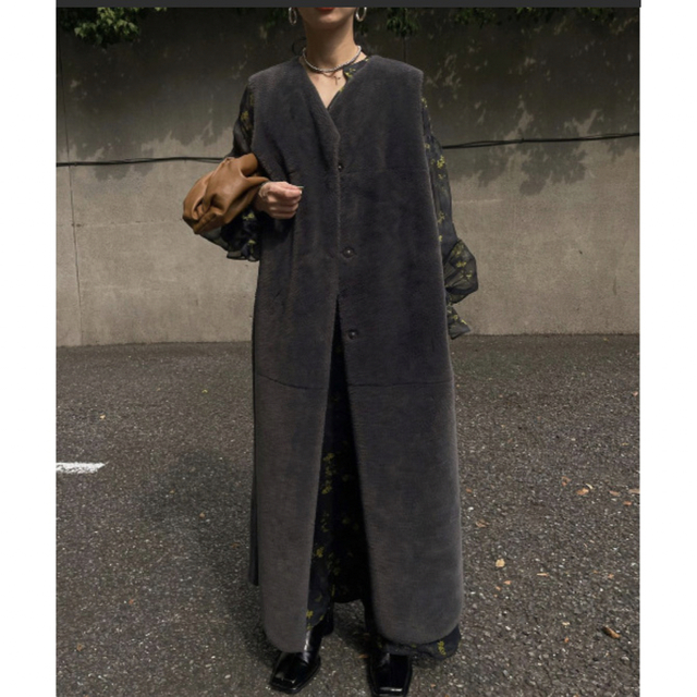ameri MANY WAY USEFUL BOA COAT フェイクファー