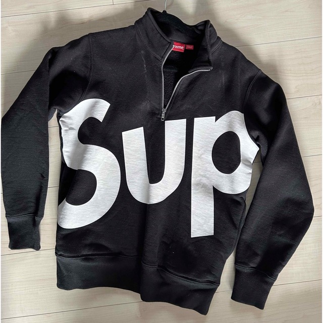 シュプリーム　supreme  スウェット　ハーフジップ