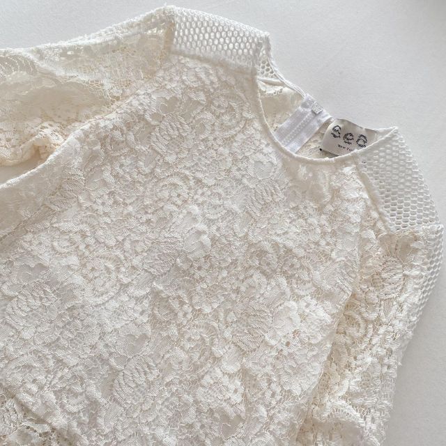 Sea New York シーニューヨーク レース ブラウス 異素材ミックス M-