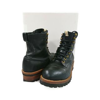 ボトムを作り続け40年 VISVIM ペコスブーツ サイズM9 黒 ショート