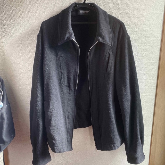 UNDERCOVER - UNDERCOVER 20-21AW縮絨ブルゾン 黒 ジョニオ着 の UNDERCOVER - UNDERCOVER 20-21AW縮絨ブルゾン 黒 ジョニオ着 の
