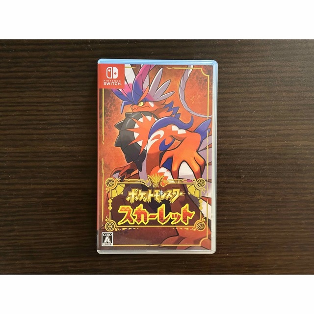 【美品】　ポケットモンスター スカーレット Switch