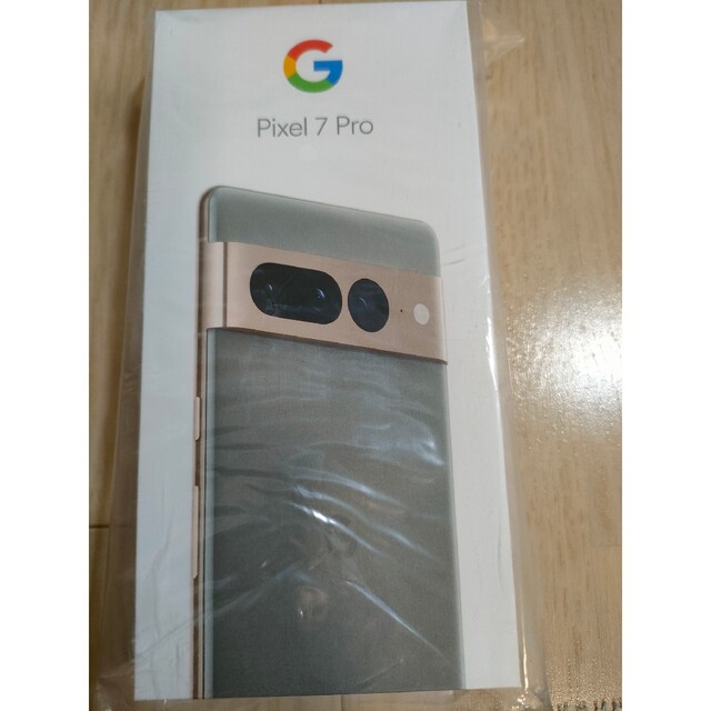 即日発送 Google Pixel7 pro 128GB Hazel(グレー)