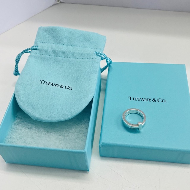 Tiffany & Co.(ティファニー)のティファニー Tスクエア ラップ silver925 レディース リング レディースのアクセサリー(リング(指輪))の商品写真