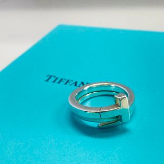 ティファニー(Tiffany & Co.)のティファニー Tスクエア ラップ silver925 レディース リング(リング(指輪))