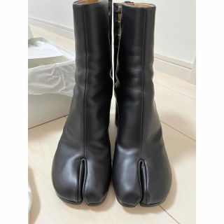 マルタンマルジェラ(Maison Martin Margiela)の最終価格　Maison Margiela カーフスキン　tabi ブーツ(ブーツ)