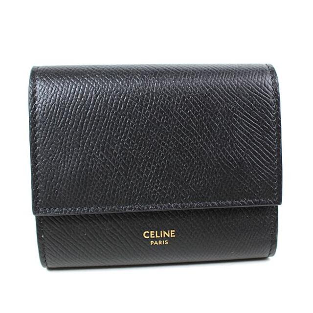 喜ばれる誕生日プレゼント celine - セリーヌ 三つ折り財布 ミニ財布