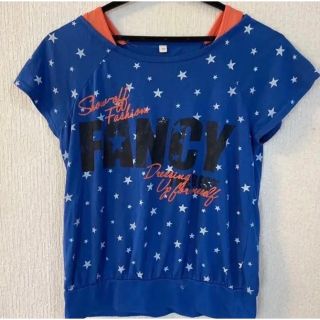 Tシャツ 半袖 子供服 キッズ 青 150cm(Tシャツ/カットソー)