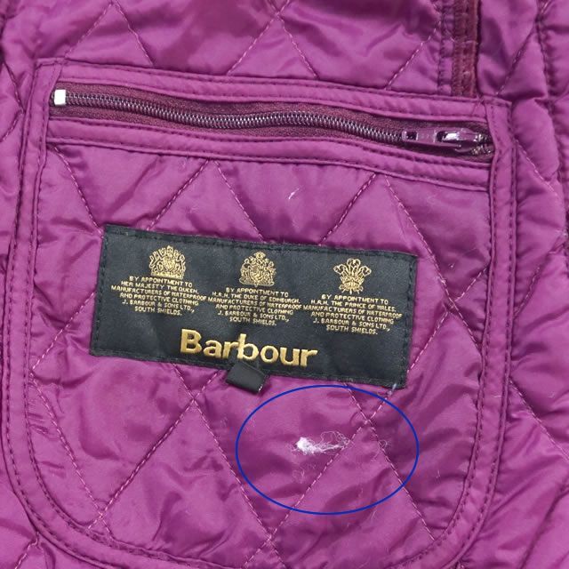 Barbour(バーブァー)のBarbour ジャケット パープル 4805727 レディースのジャケット/アウター(その他)の商品写真