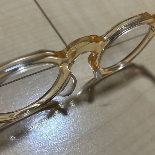 Oliver Peoples - レスカ lesca PICA 424鼈甲ベッコウクリアシャンパン