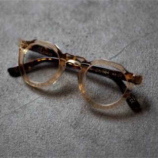Oliver Peoples - レスカ lesca PICA 424鼈甲ベッコウクリアシャンパン