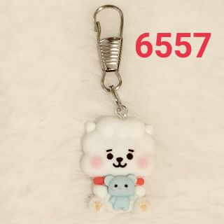 【No.6557】キーホルダー ホイップデコ BT21 RJ(バッグチャーム)