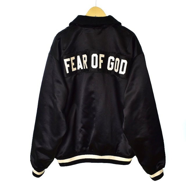 FEAR OF GOD - Fear of God 5th ハーフジップ サテン コーチジャケット