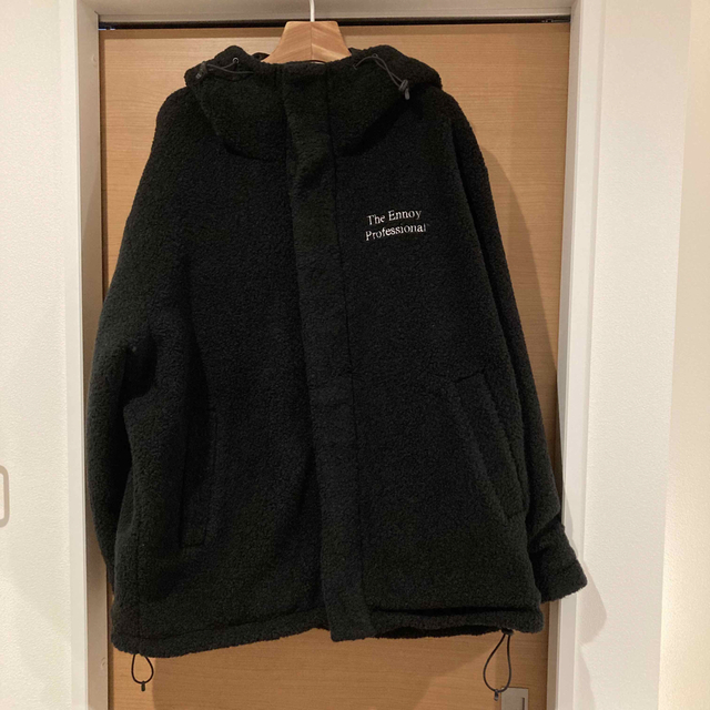 Ennoy(エンノイ)ボアフーディジャケット BOA HOODED JACKET-