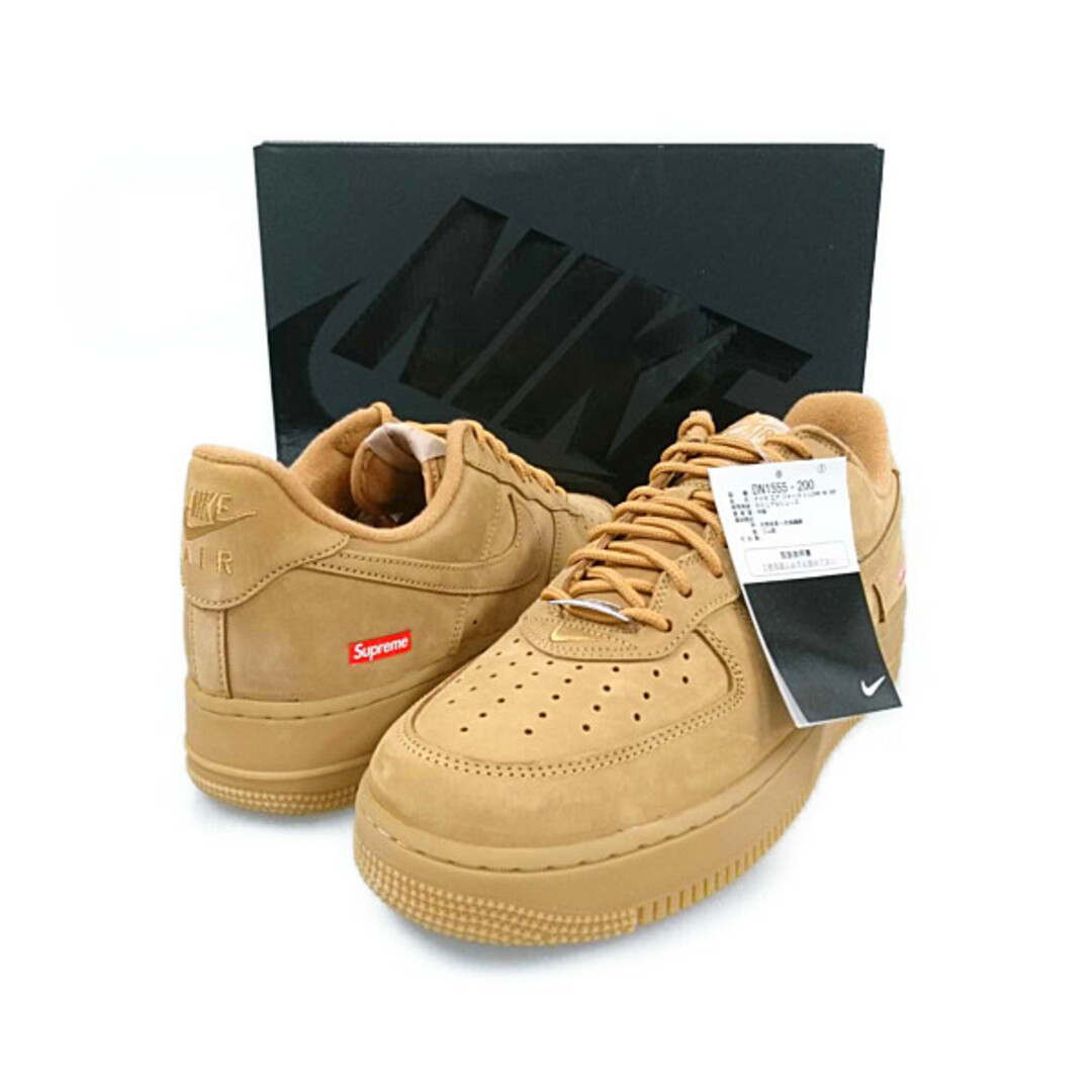 SUPREME×NIKE DN1555-200 AIR FORCE 1 LOW W SP エアフォース シューズ Wheat サイズUS9.5=27.5cm 正規品 / 29319