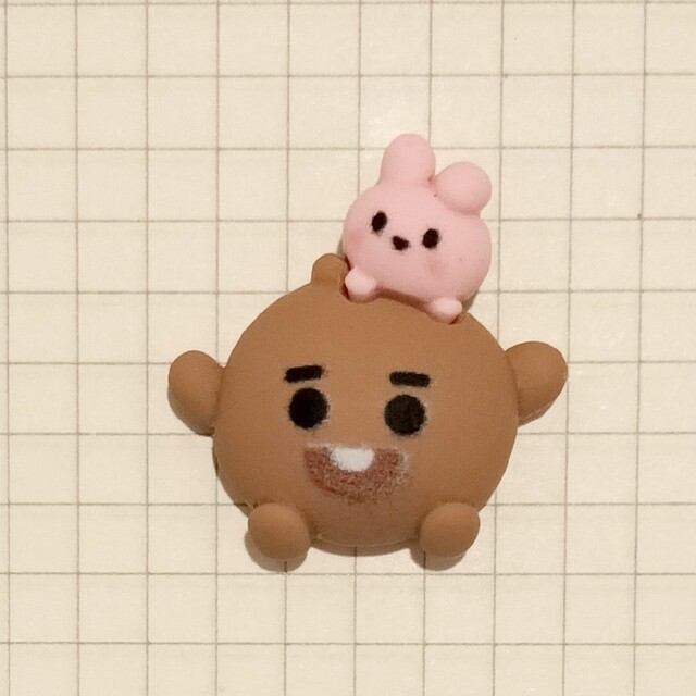 【No.6562】キーホルダー ホイップデコ BT21 SHOOKY レディースのファッション小物(キーホルダー)の商品写真