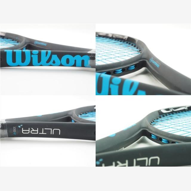 テニスラケット ウィルソン ウルトラ 100 カウンターベール ブラック エディション 2018年モデル (G2)WILSON ULTRA 100 CV Black Edition 2018
