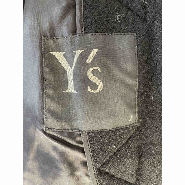 Yohji Yamamoto(ヨウジヤマモト)のY’s Yohji Yamamoto ワイズ　ヨウジヤマモト　ドラキュラコート レディースのジャケット/アウター(ロングコート)の商品写真