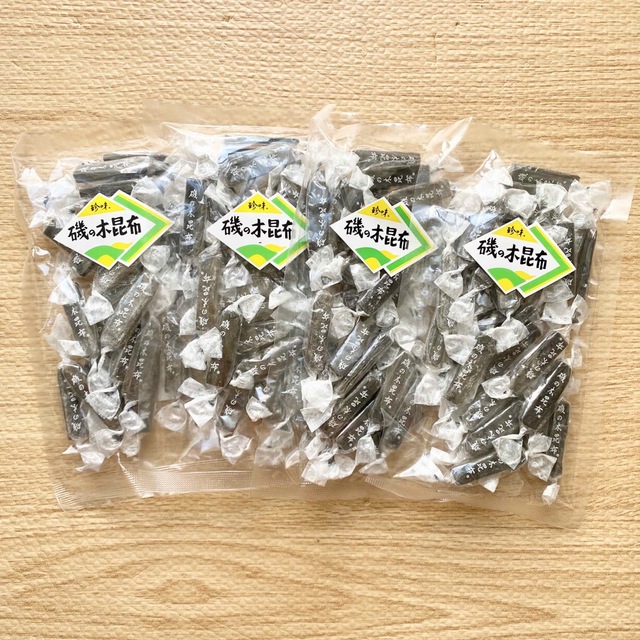 90g×4袋　北海道産　磯の木昆布　加工食品