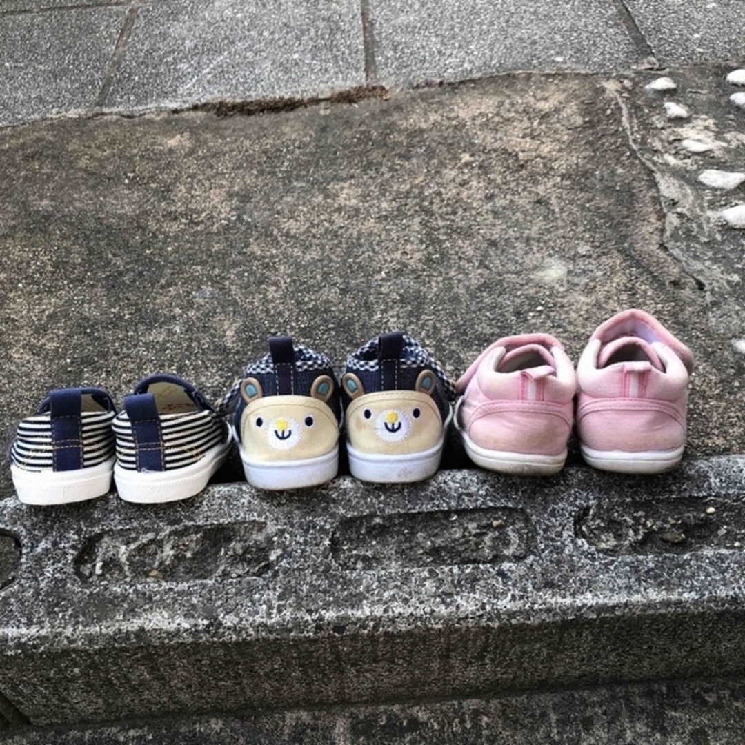 子供 靴 スニーカー 13cm 14cm 3足セット