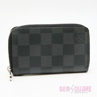 ルイヴィトン(LOUIS VUITTON)のルイヴィトン ダミエ グラフィット ジッピーコインパース 中古 N63076(コインケース/小銭入れ)