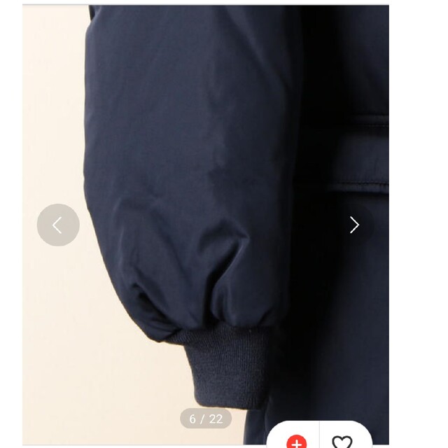 coen(コーエン)のフーデッドロングダウン　coen レディースのジャケット/アウター(ダウンコート)の商品写真