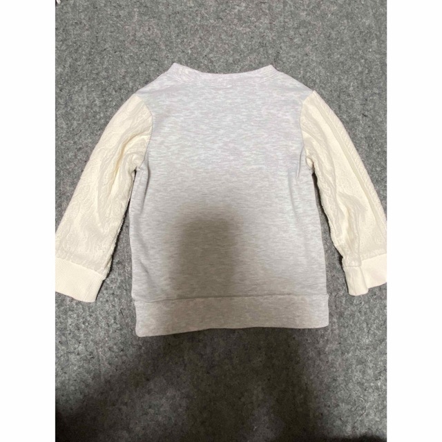 裏起毛トレーナー　100㎝ キッズ/ベビー/マタニティのキッズ服男の子用(90cm~)(Tシャツ/カットソー)の商品写真