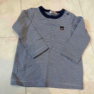 ミキハウス(mikihouse)のボーダーシャツ 70~80 (Ｔシャツ)