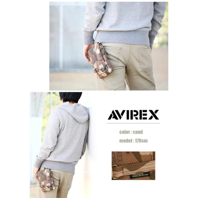 AVIREX(アヴィレックス)のAVIREX EAGLE ショルダーバッグ AVX341 大人気 メンズのバッグ(ショルダーバッグ)の商品写真
