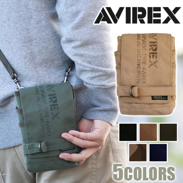 AVIREX(アヴィレックス)のAVIREX EAGLE ショルダーバッグ AVX341 大人気 メンズのバッグ(ショルダーバッグ)の商品写真