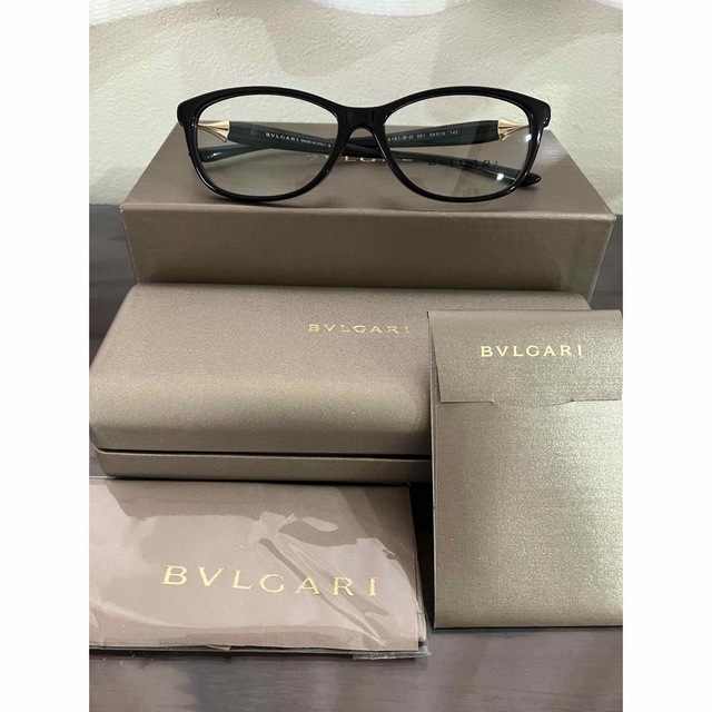 BVLGARI(ブルガリ)の未使用 ブルガリ 眼鏡 レディースのファッション小物(サングラス/メガネ)の商品写真
