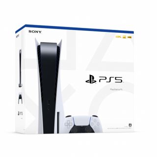 プレイステーション(PlayStation)の【新品未開封】プレイステーション5本体 ディスクドライブ搭載モデル(家庭用ゲーム機本体)