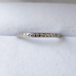 ニワカ(俄)の俄 NIWAKA かれん ダイヤモンド リング Pt950 0.10ct(リング(指輪))