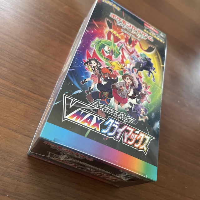 ポケモン(ポケモン)の【シュリンク付き ポケモンカード VMAXクライマックス 1box】 エンタメ/ホビーのトレーディングカード(Box/デッキ/パック)の商品写真