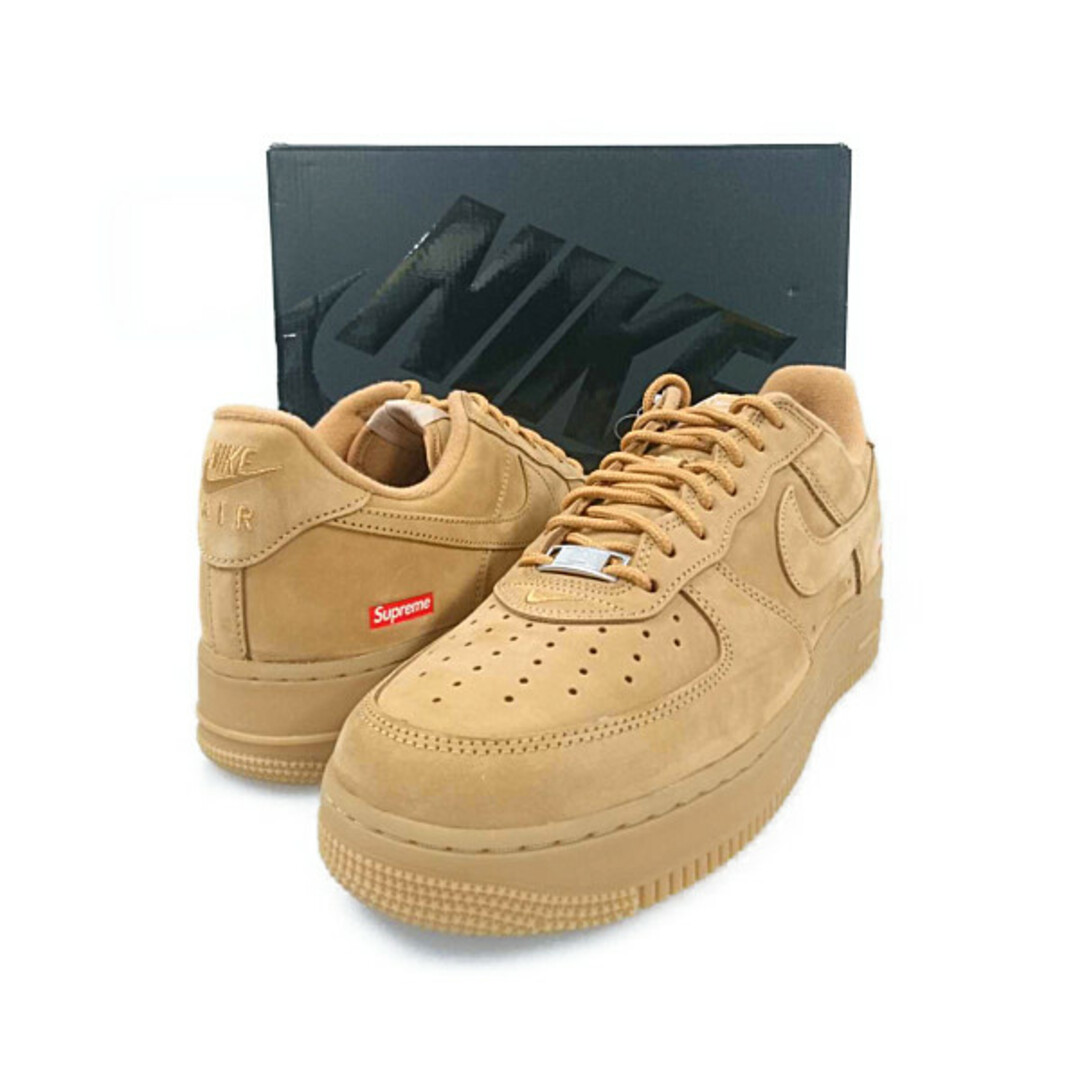 SUPREME×NIKE DN1555-200 AIR FORCE 1 LOW W SP エアフォース シューズ Wheat サイズUS9.5=27.5cm 正規品 / 29368