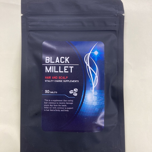 Black millet(ブラックミレット)～育毛サプリ～ 食品/飲料/酒の健康食品(その他)の商品写真