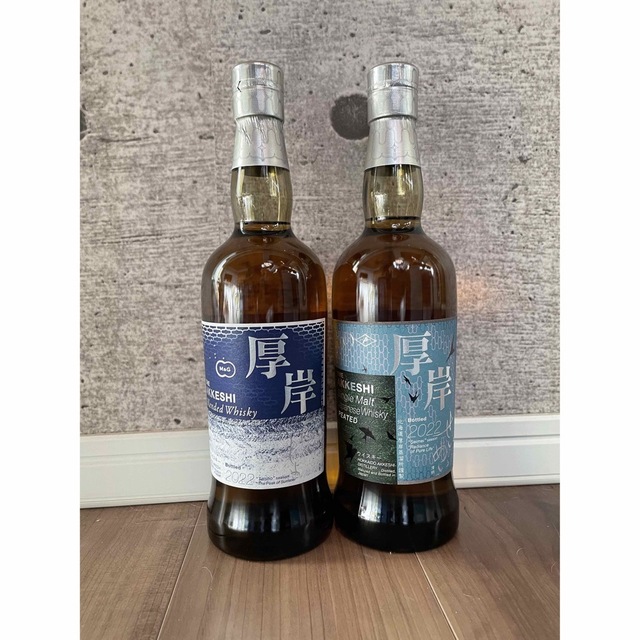 厚岸ウィスキー 2本セットの通販 by Shop|ラクマ