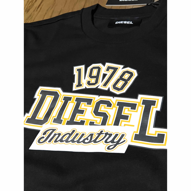 新品未使用！　ディーゼル　DIESEL スウェット　トレーナー　ブラックＬ