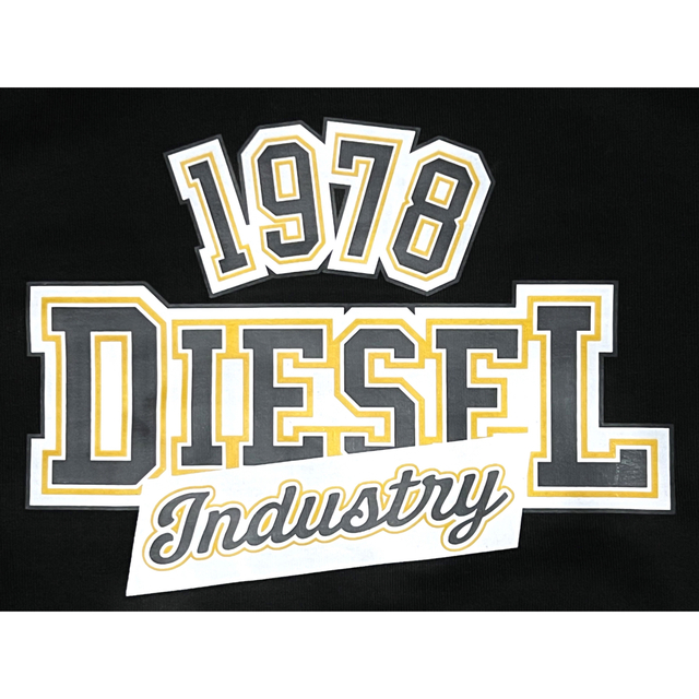 DIESEL(ディーゼル)のDIESEL  新品未使用　Lサイズ　スウェット　トレーナー　黒　ディーゼル メンズのトップス(スウェット)の商品写真