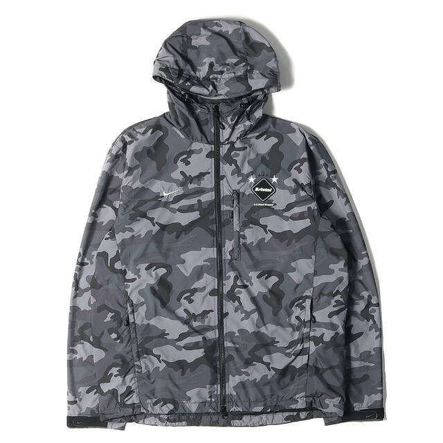 FCRB カモフラ　迷彩　プラクティスジャケット　黒MCANADAGOOSE