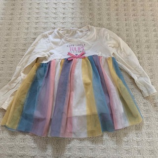 シマムラ(しまむら)の子供服 女の子 長袖 トップス 100(Tシャツ/カットソー)