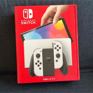 ニンテンドースイッチ(Nintendo Switch)の【新品未開封】Nintendo Switch 有機ELモデル ホワイト(家庭用ゲーム機本体)