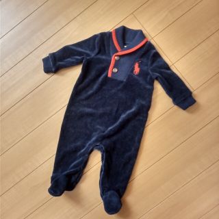 ラルフローレン(Ralph Lauren)の新品　ラルフローレン　足つきカバーオール3M(50-60)(カバーオール)