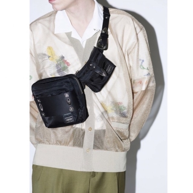 【美品】TOGA×PORTER  ボディバッグ(グリーン)