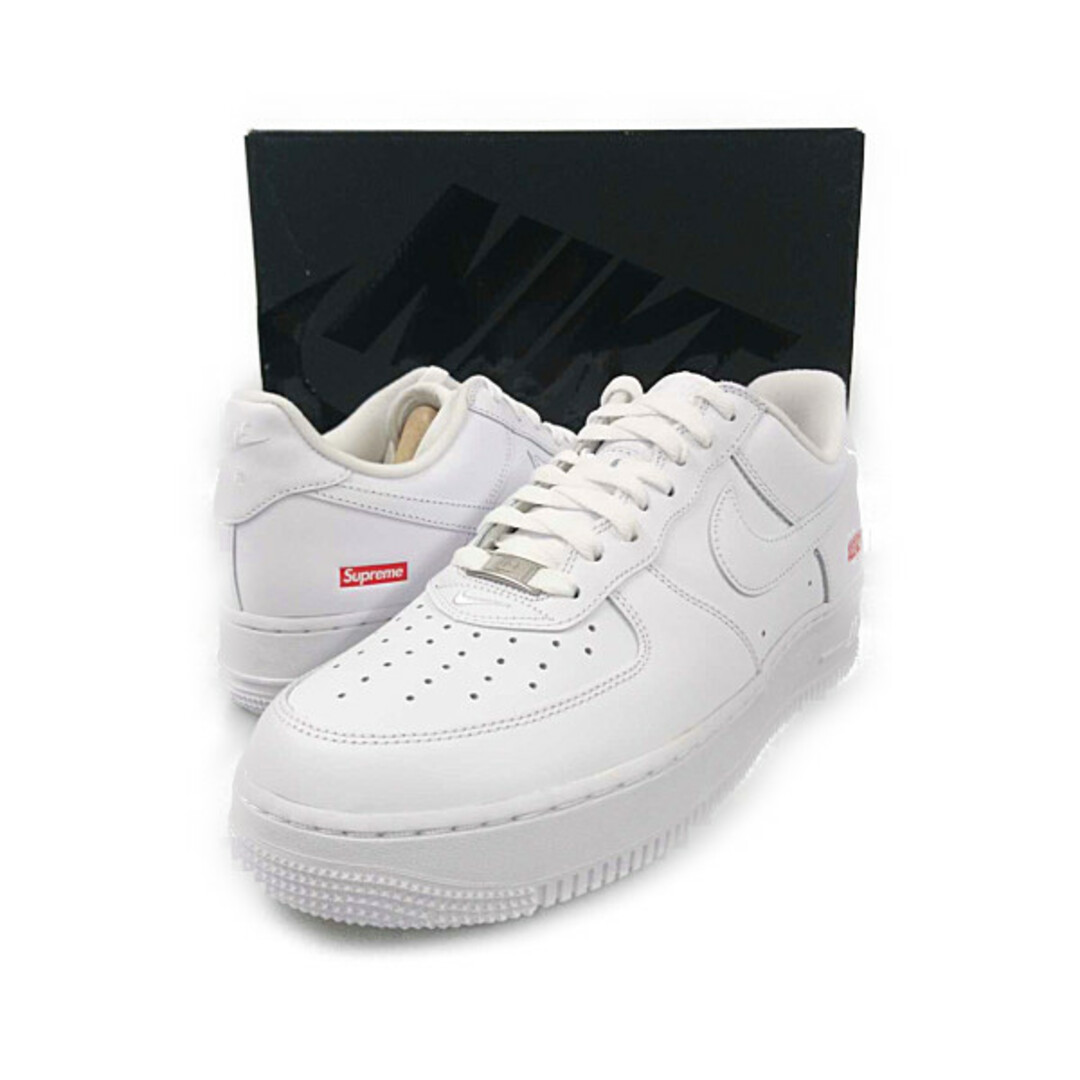 NIKE AIR FORCE1 LOW SP SUPREME white