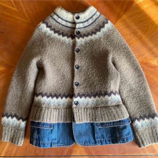 tricot COMME des GARÇONS   異素材ドッキング　コート