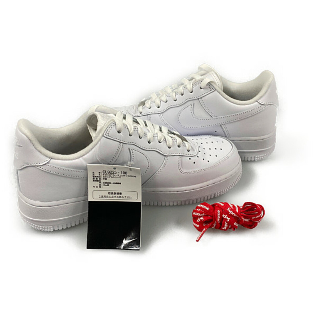 Supreme - SUPREME×NIKE CU9225-100 AIR FORCE 1 LOW SP エアフォース