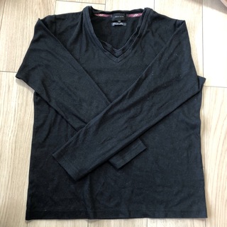 メイルアンドコー(MALE&Co.)のMALE＆co.slim fit黒長袖Tシャツ(Tシャツ/カットソー(七分/長袖))
