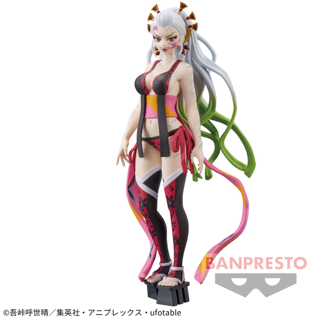 BANPRESTO(バンプレスト)の鬼滅の刃　フィギュア　鬼の装　堕姫　① エンタメ/ホビーのフィギュア(アニメ/ゲーム)の商品写真